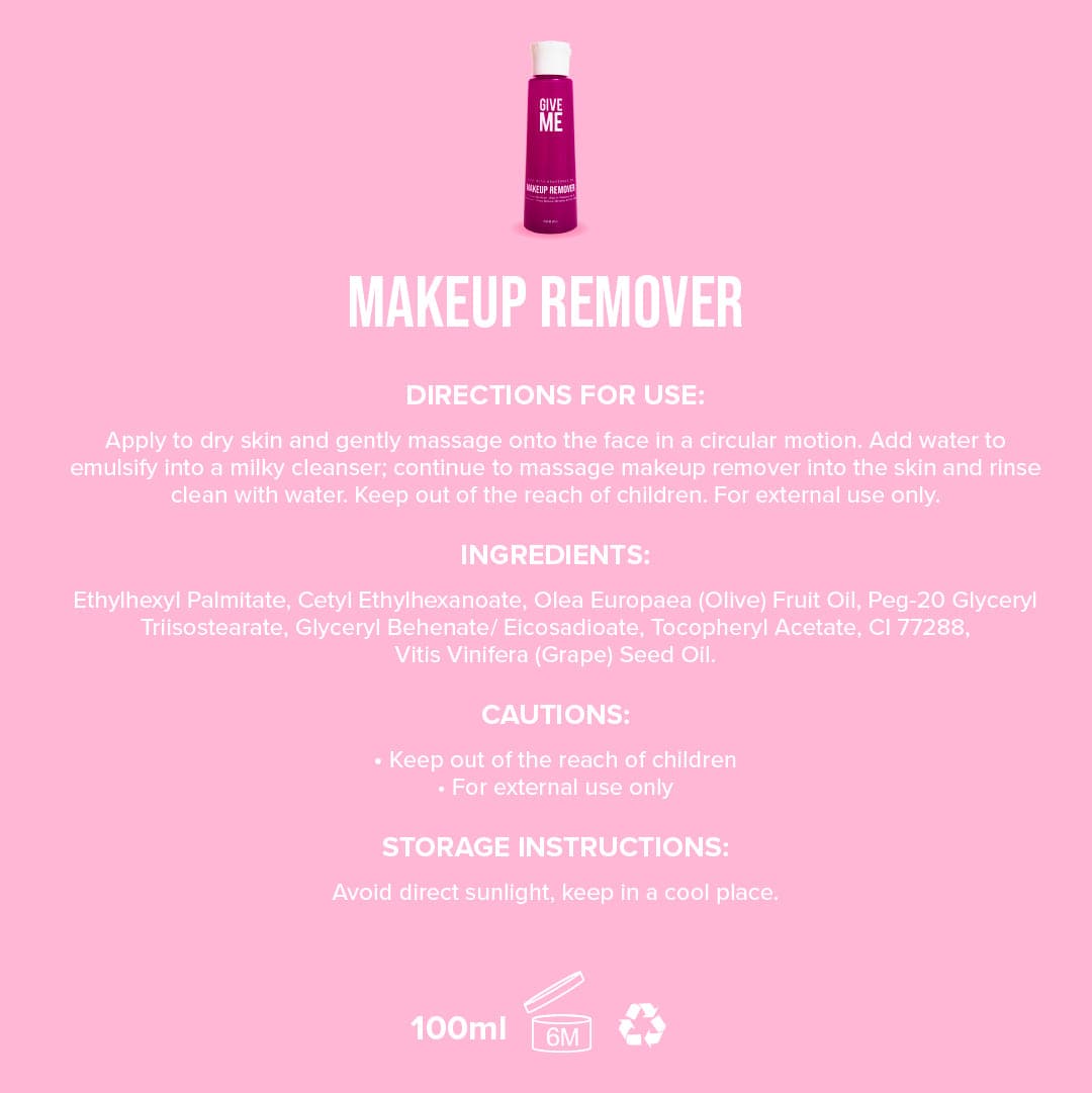 Anti-Ageing Makeup Remover & Eco Makeup Pad Bundle - Give Me Cosmetics