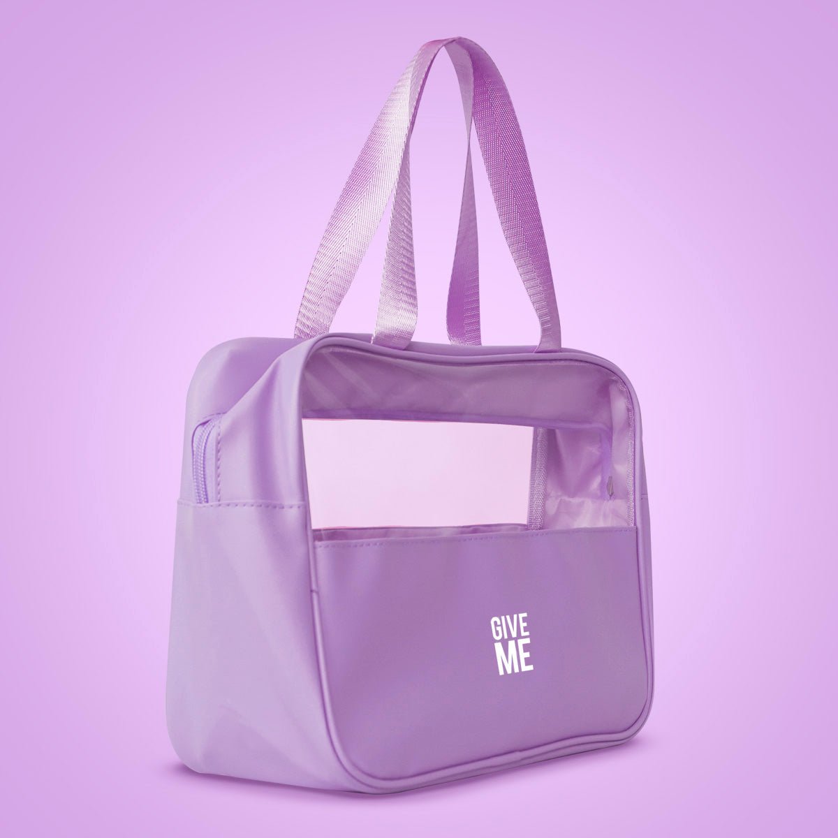 Purple Cosmetic & Toiletry Travel Bag - Give Me Cosmetics
