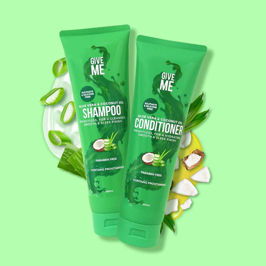 Sulphate & Silicone - Free Nourishing Shampoo & Conditioner Bundle (Worth £13.98) - Give Me Cosmetics