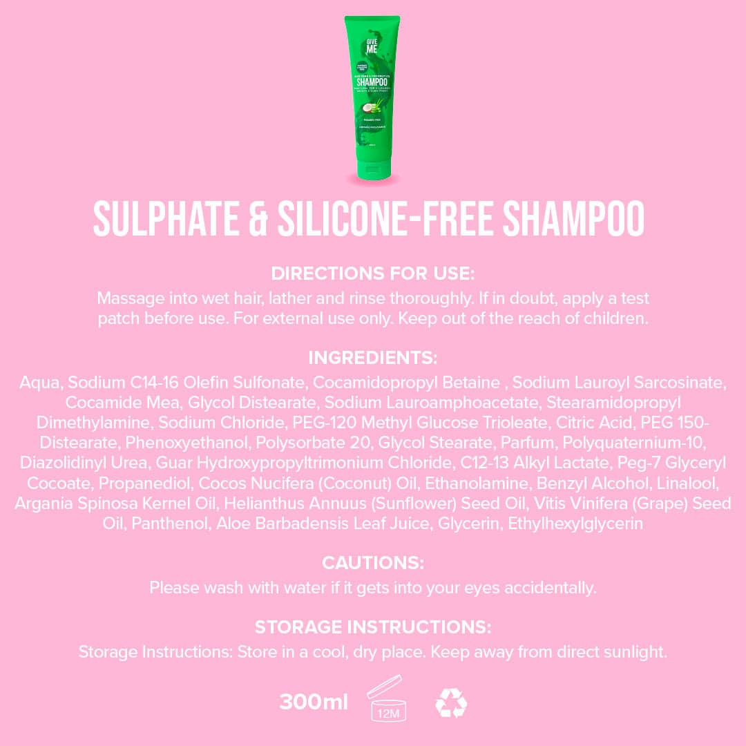 Sulphate & Silicone-Free Nourishing Shampoo & Conditioner Bundle - Give Me Cosmetics