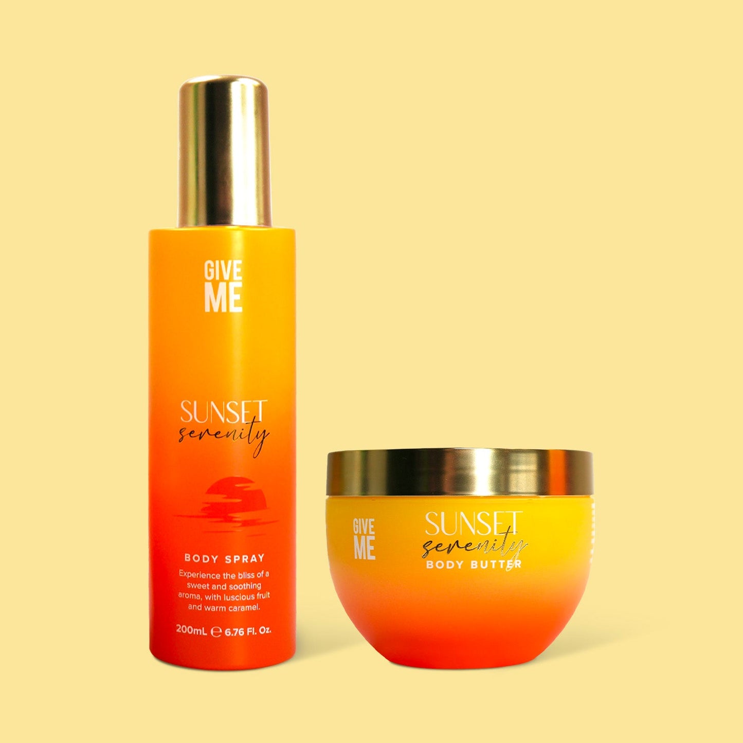 Sunset Serenity Body Duo (Worth £29.98) - Give Me Cosmetics
