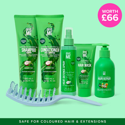 Aloe Vera & Coconut Oil Full Haircare Set