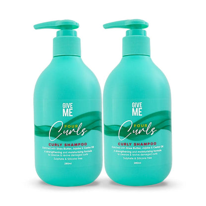 Four curls conditioner for curly hair twin pack