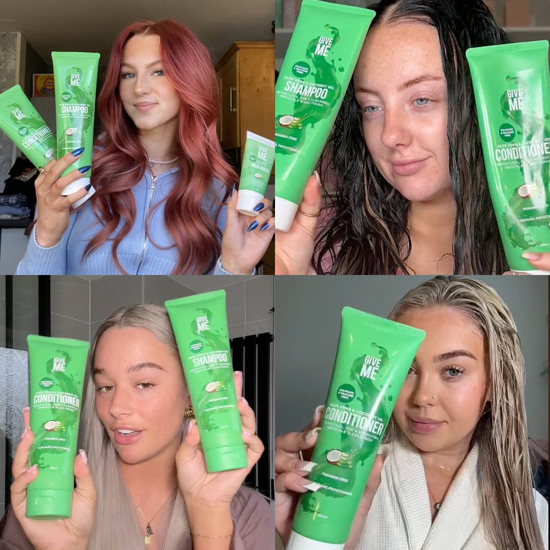 Aloe Vera & Coconut Oil Limited Edition Bundle - Give Me Cosmetics