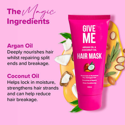 Argan Oil & Coconut Oil Limited Edition Bundle - Give Me Cosmetics