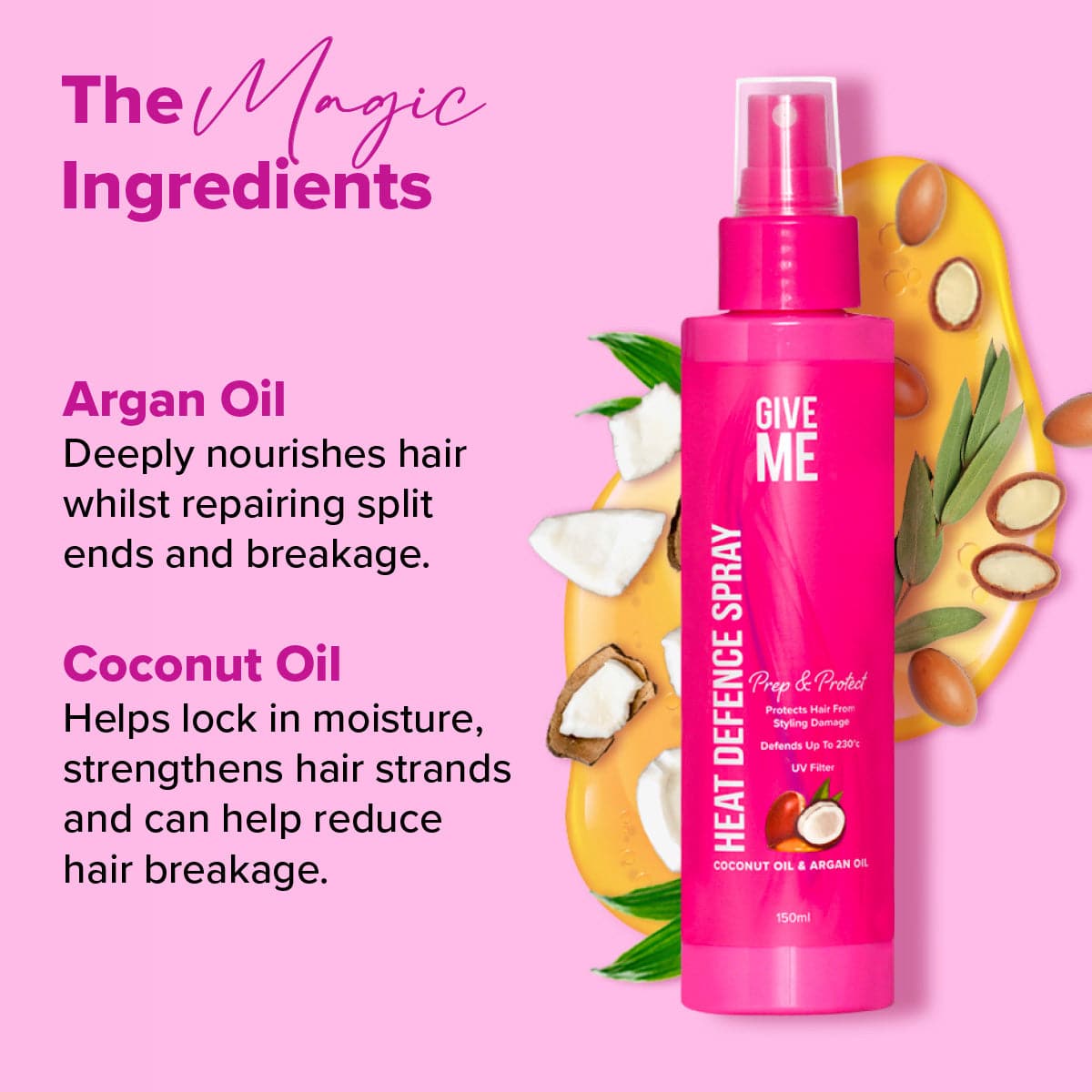 Argan Oil & Coconut Oil Limited Edition Bundle - Give Me Cosmetics