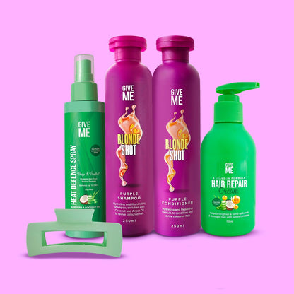 Blonde Hair TLC Bundle (Worth £61.94) - Give Me Cosmetics
