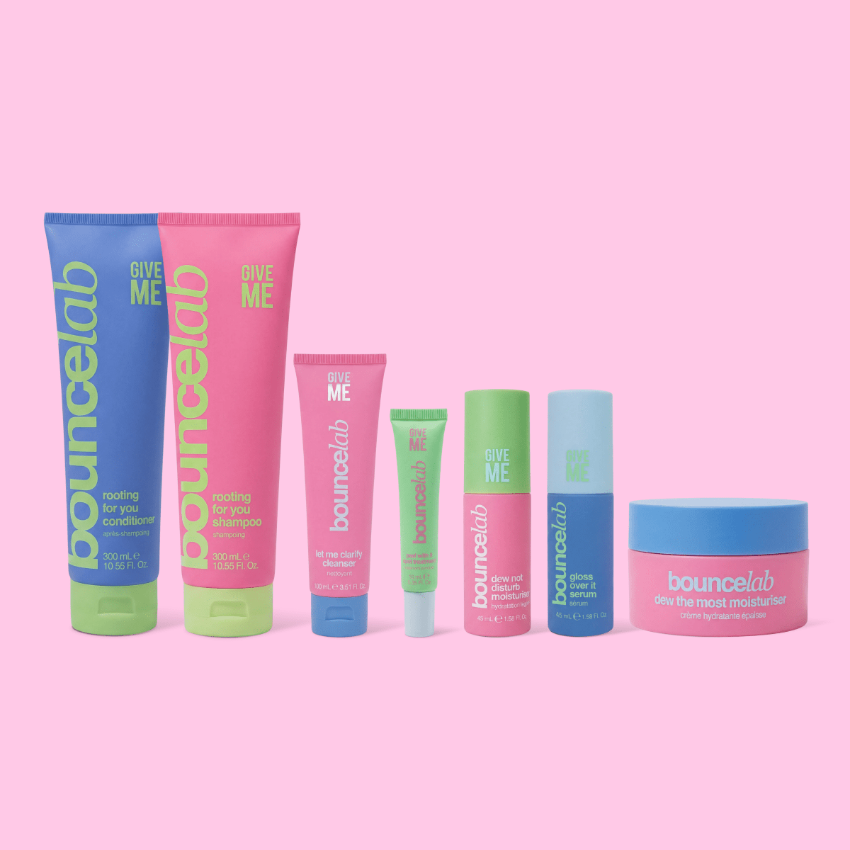Bouncelab Complete Range - Give Me Cosmetics