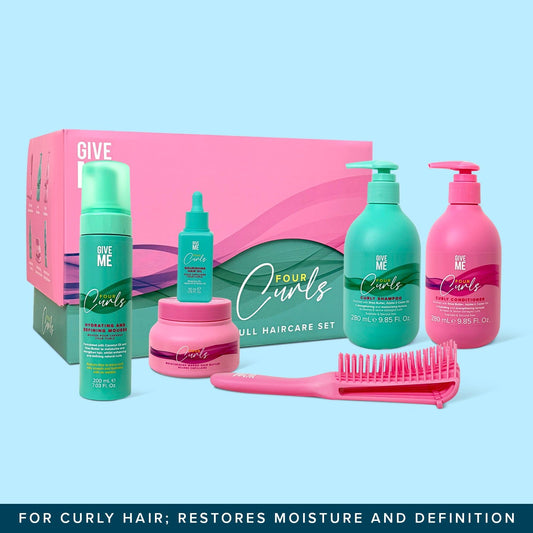 Four Curls Full Haircare Set (Worth £63.94) - Give Me Cosmetics