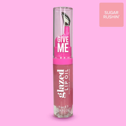 Glazed Lip Oil - Sugar Rushin' - Give Me Cosmetics