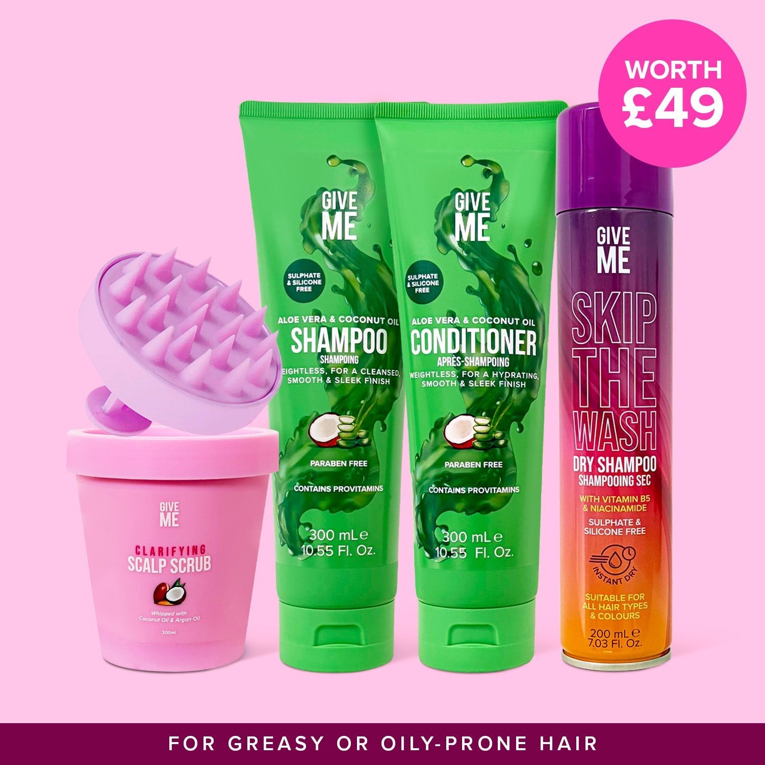 Greasy Hair Bundle | Give Me Cosmetics