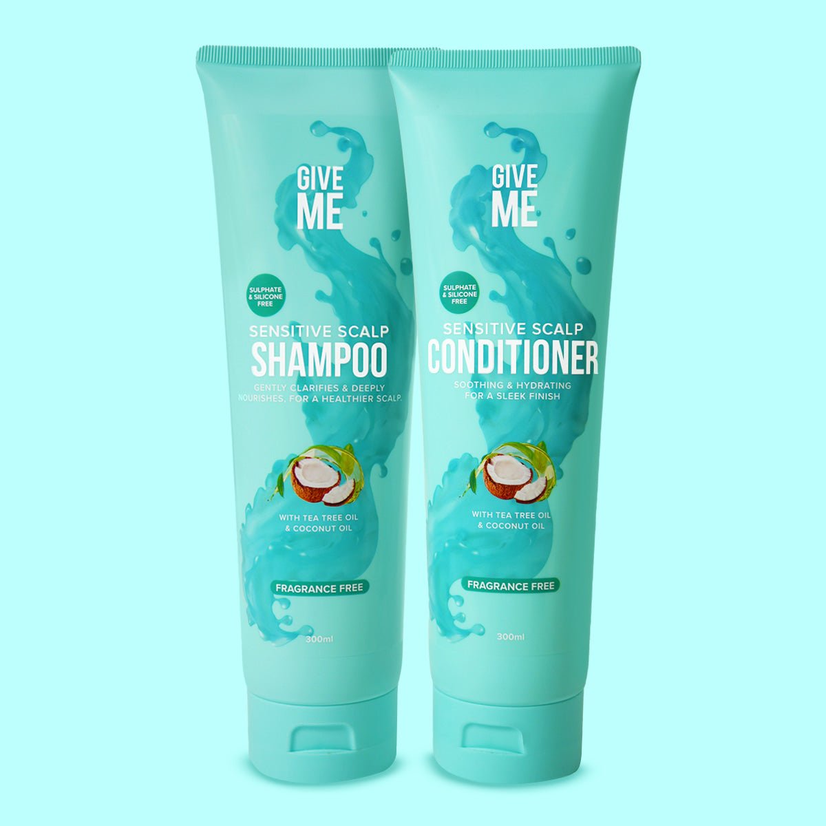 Sensitive Scalp Shampoo & Conditioner Bundle - Give Me Cosmetics