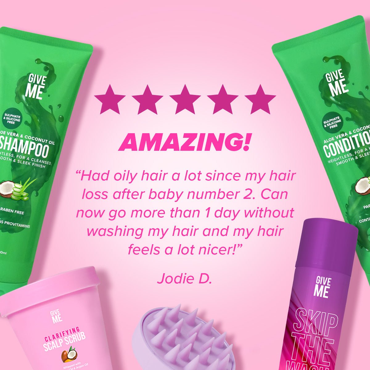 Skip The Wash Dry Shampoo - Give Me Cosmetics